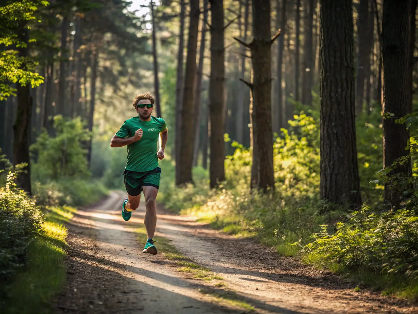 An individual athlete pushing through a challenging part of an endurance race, symbolizing resilience and mental toughness.